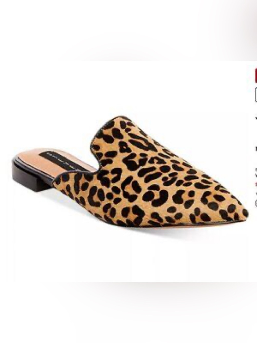 Steven by Steve Madden leopard valent mules size 9